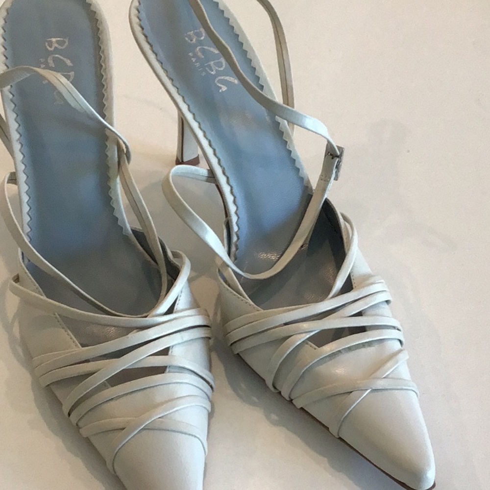 BCBG women’s heels. Ankle strap.  Size 9B.